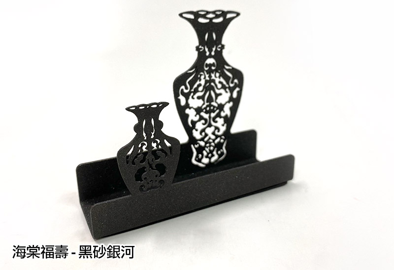 谷同金 案上喜閱-海棠福壽(多色) 名片架